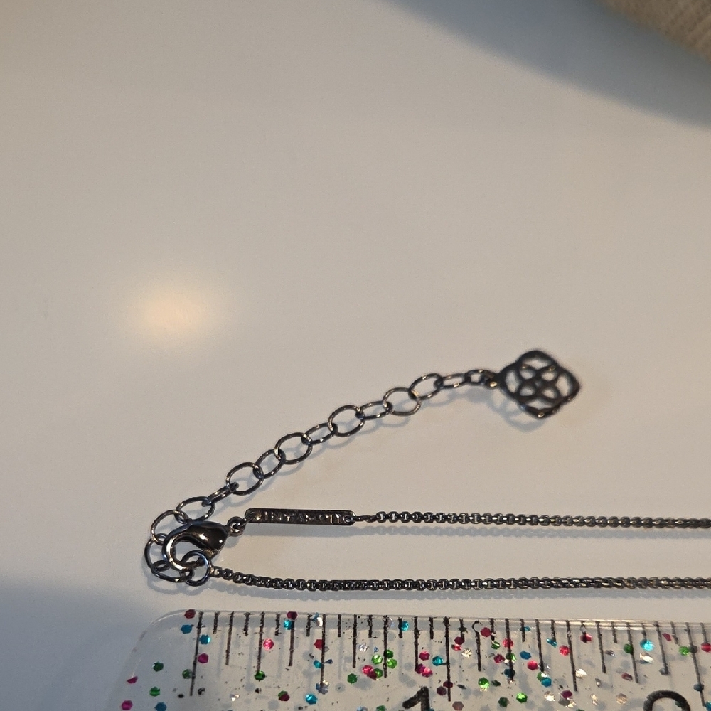 Kendra Scott Black Pendant Necklace - Picture 4 of 7